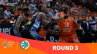 Valencia Basket-Maccabi Playtika Tel Aviv | Round 3 Highlights | 2023-24 Turkish Airlines EuroLeague