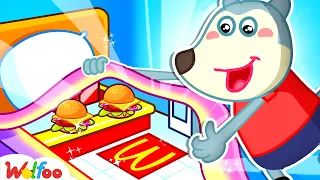 Wolfoo's SECRET McDonalds Under the Bed  | Funny Stories for Kids 🤩 Wolfoo Kids Cartoon