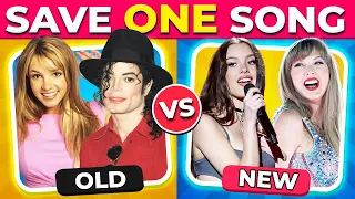 SAVE ONE SONG: Old vs New Songs | Taylor Swift Music | Swifties Test