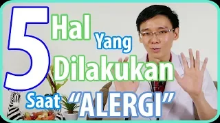 5 Hal Yang Dapat Anda Lakukan Dirumah Ketika  Alergi