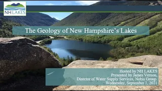 The Geology of New Hampshire's Lakes