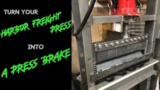 ( SWAG Offroad ) Finger Brake Build for Harbor Freight 20 ton Press
