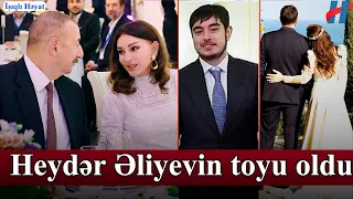 Heydər Əliyevin toyu oldu - TOYDAN FOTOLAR