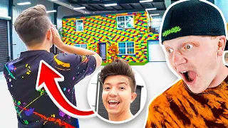 SURPRISING PRESTON With The LEGO HOUSE!