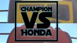 Honda 2000 vs Champion 2000 Inverter Generator Comparison