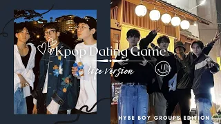 KPOP DATING GAME | Life version (HYBE Boys edition)