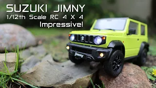 Love this RC Crawler! Highly Detailed Suzuki Jimny 1/12th scale 4x4 - Review