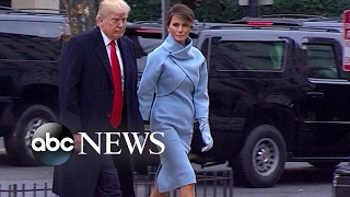 Melania Trump Inaugural Outfit Channels Jackie Kennedy