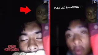 Seram, Pria ini Video Call Sama Hantu saat Tidur