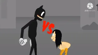 cartoon cat vs momo [ralph 2245 stick nodes animation]