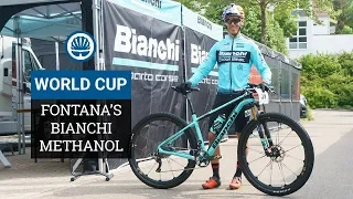 Marco Fontana's Bianchi Methanol - The Weight? No Idea