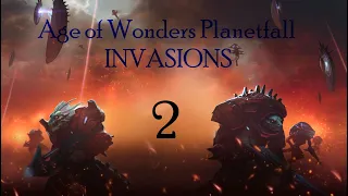 Age of Wonders: Planetfall INVASIONS прохождение на русском. (Боевая серия, 2 серия).