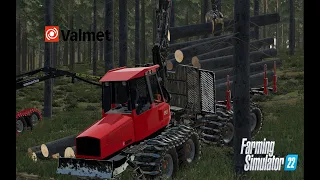 🌲[FS22] Valmet 890.3 working hard on Holmåkra!🌲