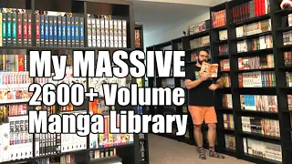 My MASSIVE Manga Collection | 2600+ Volumes | Summer 2021 Library Tour