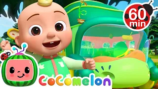 JJ and his Animal Friends Sing the Wheels on the Bus! | Fun with JJ! | CoComelon Nursery Rhymes