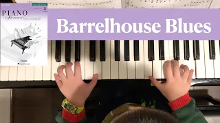 Barrelhouse Blues -- Piano Adventures Lesson Book 3B