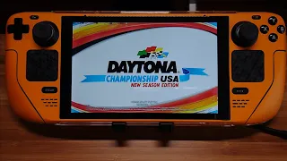 Steam Deck - TeknoParrot : Daytona USA NSE + Sega Rally 3