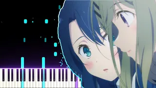 Adachi to Shimamura 安達としまむら ED - Kimi no Tonari de / キミのとなりで | [Piano Cover] (Synthesia)「ピアノ」