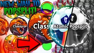 Agar.io - *ATOMIC POPSPLIT!* // NEW WAY TO POPSPLIT! // 100+ POPSPLITS! - BEST MOMENTS!