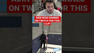 ADIN ROSS GETS BANNED ON TWITCH FOR THIS GTA CLIP! #shorts #gta #adinross