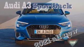 2021 Audi A3 Sportback SLine Interior Exterior Drive Sound All New