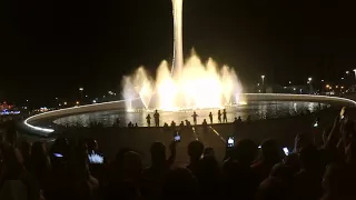 Поющий фонтан Сочи Олимпийский парк Queen - The Show Must Go On