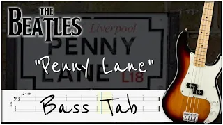The Beatles - Penny Lane (Bass Tab)