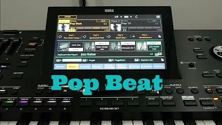 Korg Pa5x - Pop Beat - Pop Category - Style Element - OS V 1.2.0 new sound