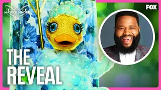 The Reveal: Anthony Anderson is Rubber Ducky | Season 10 | The Masked Singer