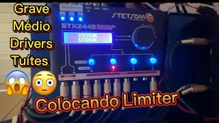 Como colocar limiter no processador stx 2448