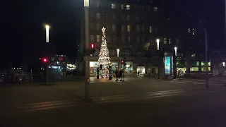 Stadt Essen - Silvestereindrücke am Hauptbahnhof.