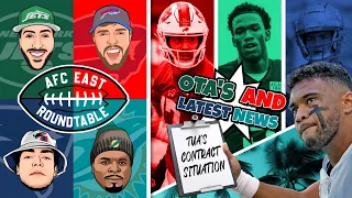 Will the Dolphins PAY Tua Tagovailoa ?! AFC East Roundtable