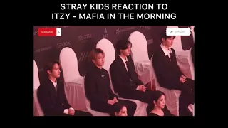 Stray Kids Reaction To "Itzy - Mafia In The Morning" at AAA 2021