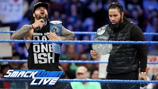 The Usos dare any team to step up and challenge them: SmackDown LIVE, Jan. 30, 2018