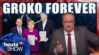 Merkels dritte Groko ist da. Und so richtig Bock hat keiner. | heute-show vom 16.03.2018