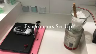 Hologram Experiments set up