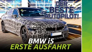 BMW i5: Elektro 5er mit (legal) freihändigem Autopilot und Blicksteuerung