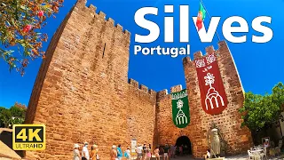 Silves, Portugal - Walking Tour (4K Ultra HD)