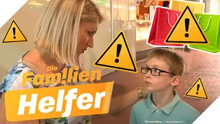 Eine Shopping-Phobie? 🤨 Nils hat Angst, alleine einzukaufen! | Die Familienhelfer | SAT.1