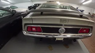 1972 Ford Mustang Mach 1 “R Code” Cold Start Up