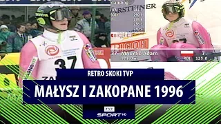 Małysz debiutuje przed polską publicznością, PŚ Zakopane 1996 | Link do całości w komentarzu