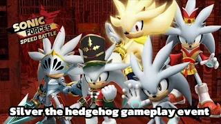 Sonic forces speed battle: all silver the hedgehog