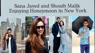 Shoaib Malik and sana javed enjoying honeymoon 