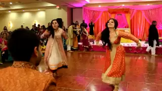 THE BEST PITHI DANCE EVER! (2 OF 3) FARIHA & MALIK'S WEDDING!