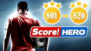 Score! Hero - level 801 to 820 - 3 Stars