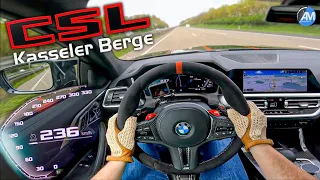 BMW M4 CSL | Kasseler Berge Autobahn Run👊 | by Automann in 4K
