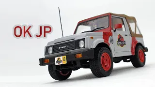 The Jeep Counterpart for a New Park in the East—Fujimi 1:24 1986 Suzuki Jimny Custom Scale Model Car