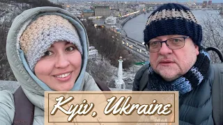 Quick 48 hour trip to KYIV, UKRAINE - some beautiful sights, but pretty cold! KIEV / Київ