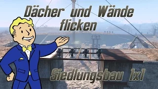 Fallout 4 Guide: Dächer und Wände reparieren - Siedlungsbau 1x1