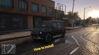GTA 5 How to install the Mercedes Benz G55 AMG